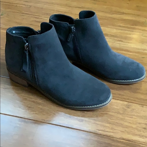 NEW BLONDO Women’s Gray Waterproof Booties sz 7.5 - Picture 3 of 5